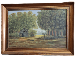 Картина с маслени бои на платно от от Datch painter,  20th century внос от Нидерландия. 1