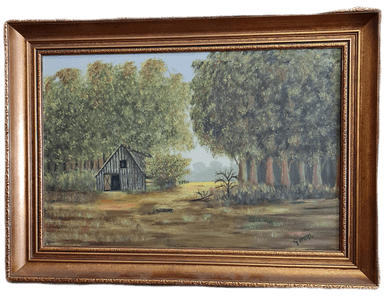 Картина с маслени бои на платно от от Datch painter,  20th century внос от Нидерландия.