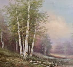 Картина с маслени бои на платно от Johar, 20th century, Великобритания 2
