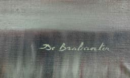 Картина с маслени бои на платно от известен белгийски художник De Brabanter, 20th century внос от Нидерландия. 3