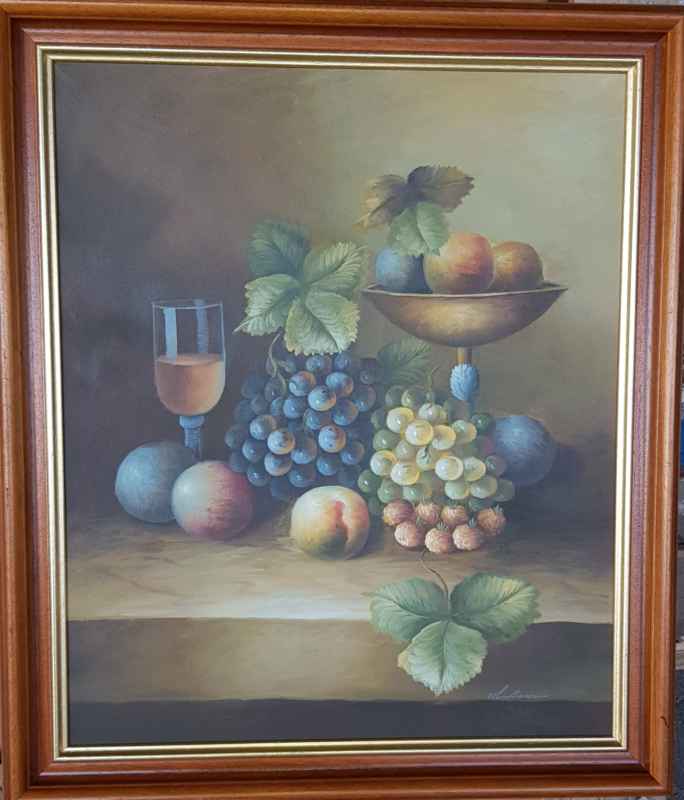 Картина с маслени бои на платно,произведена в Холандия