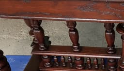 Трапезна маса - произведена края на 19 век, дъб, внос от Белгия. 4