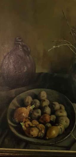 Картина с маслени бои на платно от A.van Tilburg,  1897-1963, Нидерландия 2