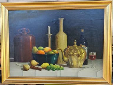 Картина с маслени бои на платно от известен нидерландски художник E.L. Jaartsvelo, произведена през 1968 год. в Нидерландия.