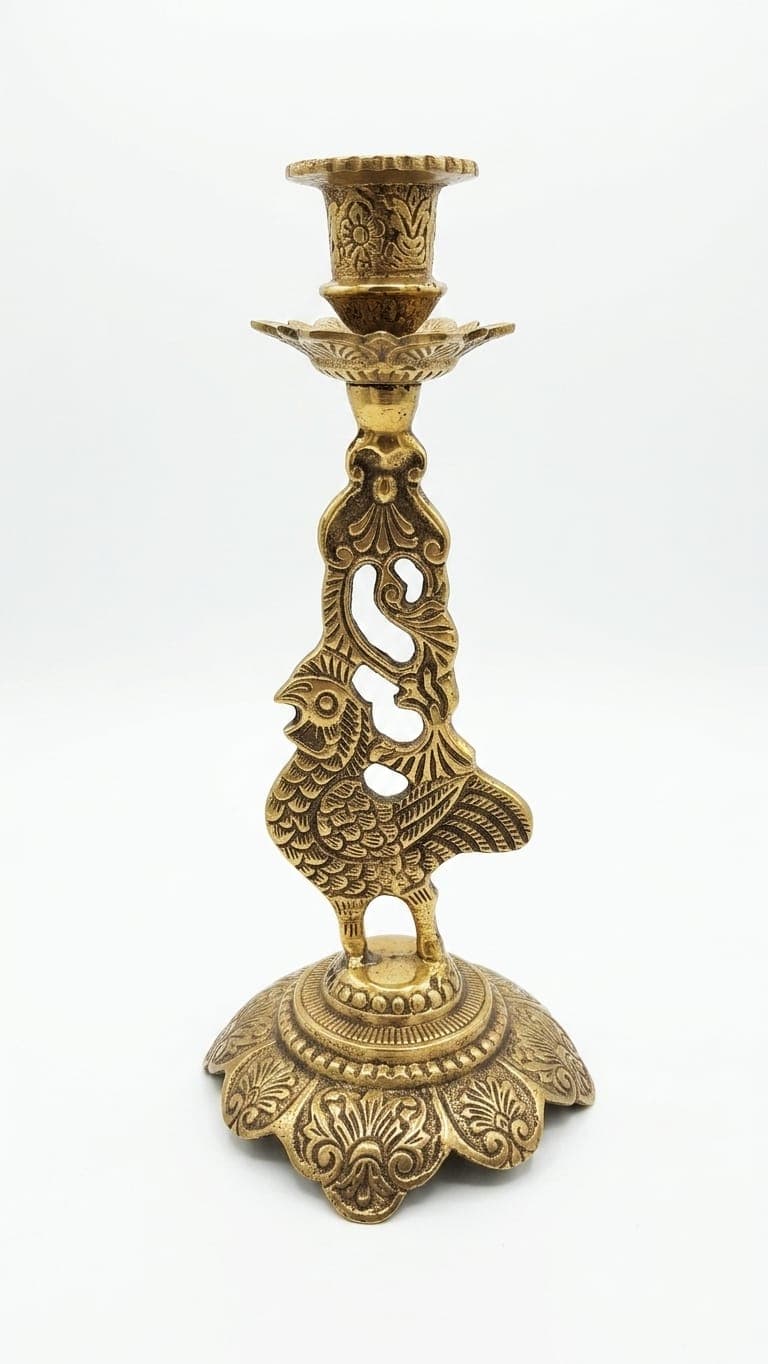 Свещник от бронз.