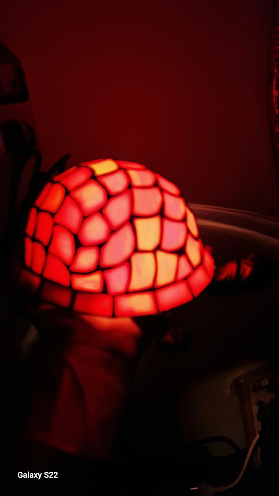 Лампа в стил Тифани,  мотив  - костенурка.