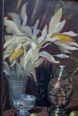 Картина с маслени бои на платно от A.van Tilburg,  1897-1963, Нидерландия 2