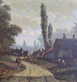 Картина с маслени бои на платно Dutch School  not signed, 20th century, внос от Нидерландия 2