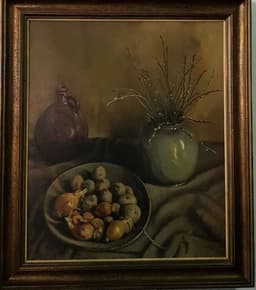 Картина с маслени бои на платно от A.van Tilburg,  1897-1963, Нидерландия 1