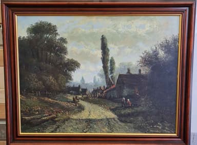 Картина с маслени бои на платно Dutch School  not signed, 20th century, внос от Нидерландия