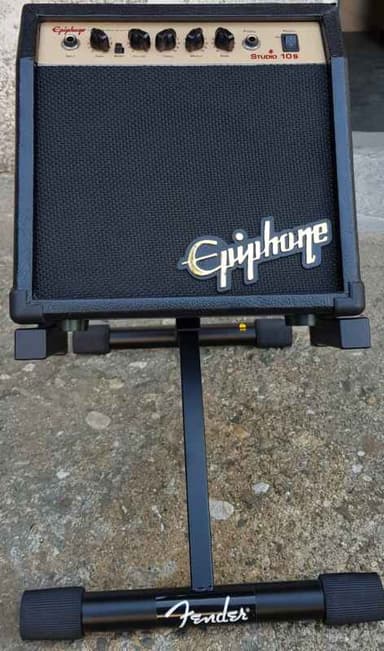 Кубе за електрическа, акустична китара , комплект с стойка, Epifhone 10 s
