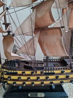 Макетен класически кораб от дърво, HMS VICTORY,  внос от Нидерландия. 3