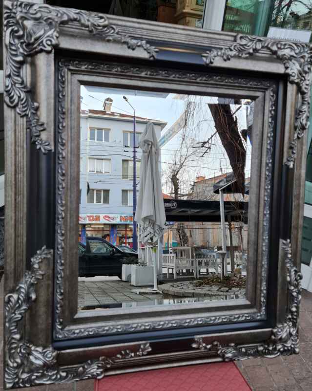 Огледало с фасет и барокова рамка, нова, внос от Германия
