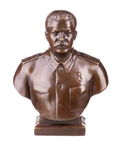 Бронзова скулптура бюст Сталин,  нова внос от Германия. 1