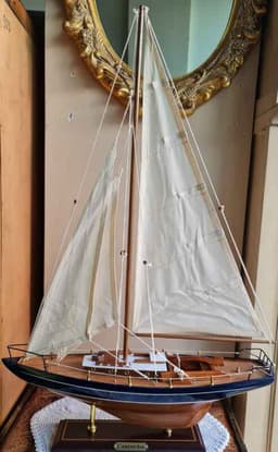 Макет на кораб "Concordia" , дърво, нов,  внос от Нидерландия 2