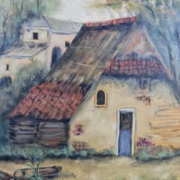 Картина с маслени бои на платно от Нидерландия, 20th century. 2