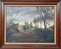 Картина с маслени бои на платно от Bumers, 20th century,  внос от Белгия 2